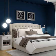 The legs of the beds are missing and give the illusion of a floating bed. Bedroom Interior Design Ideas Design Cafe