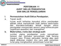 Pengeluaran kas untuk perolehan tersebut. Pertemuan 11 Audit Siklus Pendapatan Dan Siklus Pengeluaran Ppt Download