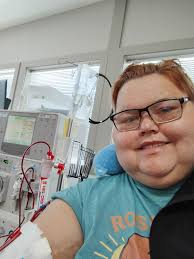 Hi everyone I'm at dialysis today JS 广業必影 1KOS-173843 EA 国。限 Shatalel 9 د 금  -1 NAPg い HEL ROS