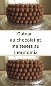 Gateau Au Chocolat Et Maltesers Au Thermomix Gateau Chocolat Gateau Malteser Chocolat