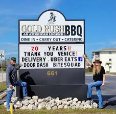 As the mastermind behind trudy's underground barbecue in los angeles, bakman built a following from his skill at the smoker — and an obsessive instagram following among la's notoriously fickle foodies. Gold Rush Bbq Photos Venice Florida Menu Prices Restaurant Reviews Facebook