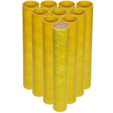 The original electronic fuse for the mortar shells was replaced with a length of cannon fuse and attached to the shells with blue painter tape. 10 Fiberglass Mortar Tubes For Consumer Fireworks Skylighter Inc