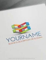 Online Free 3d Logo Maker Hi Tech Cube Logo Design Hi Tech Logo 3d Logo Logo Design
