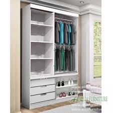 ❤ pilih lemari pakaian di sini. Lemari Pakaian Minimalis 2 Pintu Winnie Allia Furniture
