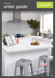 1800 666 078 monday to friday between 8.00am and 6.00pm aest new zealand: Kaboodle Kitchen Order Guide Australia By Diy Resolutions Issuu