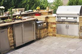 Made from a sturdy, corrosion resistant aluminum frame and protected shop cal flame modular outdoor kitchen modular outdoor sink and side burners in the modular outdoor kitchens department at lowe's.com. Kitchen Ideas Outdoor Kitchen Setup Ideas