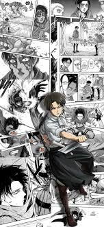 Complete your collage with a pattern. Aesthetic Levi Ackerman Aesthetic Aot Desktop Wallpaper Novocom Top