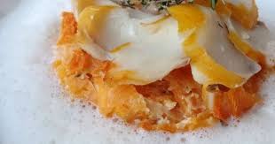 Effeuille De Haddock Sur Son Dauphinois De Patates Douces Ecume Gingembre Coriandre La Douceur Et L Recettes De Cuisine Recette Poisson Recette Patate Douce