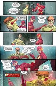 Barry Allen Remembers Wally West The Flash Rebirth The Flash Flash Comics Wally West