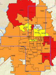 Tulsa Area Code Map Tulsa County Zip Code Map Tracks Another Week Of Increased Covid-19  Infections | Ktul