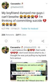 One of the cutest pet names ever to be uttered by a woman or a man is snookums. this pet name is not only guaranteed to get an audible moan of. My Boyfriend Dumped Me I Can T Breathe Lady Laments As She Shares Chat With Lover 247 News Around The World