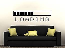 This link is to an external site that may or may not meet. Loading Bar Wall Decal Vinyl Sticker Decals Gaming Video Game Boy Room Decor Bedroom Men Gift Dorm Gamer Gifts Loading Bar Kids Decor Zx128 Amazon Ca Home Kitchen