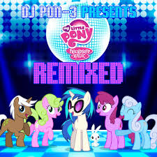Twilight sparkle, a shy unicorn from equestria, learns about friendship through her adventures with five ponies she meets in ponyville. Friendship Is Magic Remixed My Little Pony Friendship Is Magic Wiki Fandom