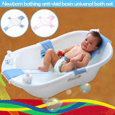 Ok baby™ splash bath tub. Baby Mesh Bathtub Seat Net Support Sling Infant Bath Tub Hammock Adjustable Breathable Shower Net An88 Baby Tubs Aliexpress