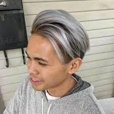كيفية صبغ الشعر الرمادي نصائح للحفاظ على لون شعرك الرمادي Men Hair Color Silver Hair Color Silver Hair Dye