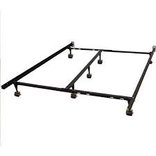Bedding manufacturers recommend center bed support. Modern Sleep Universal Heavy Duty Adjustable Metal Bed Frame With Double Rail Center Support Bar Fits All Mattress Sizes Buy Online In Dominica At Dominica Desertcart Com Productid 33615841