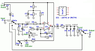 Mini amplifier use 1 transistor. Skema Amplifier Gitar Listrik