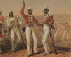 Image result for 18th century british army in india
