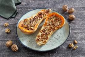 Recette Butternut Farcie Au Poulet Et Aux Noix De Grenoble Aop En Pas A Pas Recette Butternut Farcie Recette Butternut Butternut