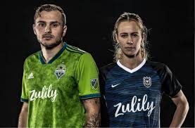 Introducing the jimi hendrix kit, sounders fc's new secondary kit. Seattle Sounders And Reign 2019 Adidas Home Kits Football Fashion