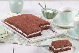 Maria panzer / einfach backen. Milchschnitten Kuchen Rezept Von Backen De