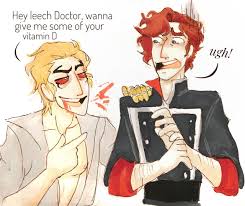 The Girl In Red Posts Tagged Count Lucio Fan Art Drawing Arcanum Anime