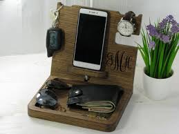 Desk and office gifts engraved for a special touch scroll down for a selection of engraved desk & office gifts in a variety of styles. Personalized Desk Organizer Office Gift Docking Station Gift For Men Groomsmen Gif Romantic Gifts For Him Personalized Gifts For Men Personalised Gifts For Him