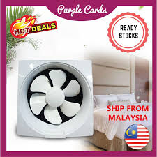 But when they're used properly and well maintained, they can. Kipas Mini Kipas Fan 6 8 10 12 Exhaust Fan Kitchen Exhaust Fan Ventilator Fan Toilet Exhaust Fan Kipas Ekzos Shopee Malaysia