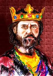 David Segundo Rey Del Pueblo Israel Después Saúl Hijo Menor Ilustración de  stock #430688996 de ©ypsg2008