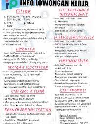 Check spelling or type a new query. Lowongan Kerja Toko Buku Intan Pariwara Pusat Karir