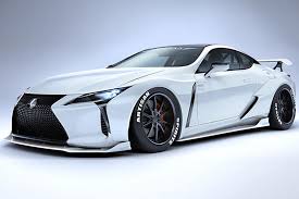 The lexus lc 500 brings lexus' new design language to fruition in a car that's fun to drive, but that could use a little more power for the high price tag. Lexus Lc 500 Gets Stunning Widebody Kit Carbuzz