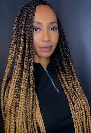 Black Brown And Burgundy Box Braids 61 Badass Box Braids To Inspire Box Braid Hairstyles Guide In 2020 Box Braids Hairstyles Brown Box Braids Red Box Braids
