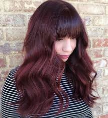 Dark burgundy, maroon, burgundy with red, purple and brown highlights. 9 Bomb Burgundy Hair Ideas Because Deep Red Is The New Black