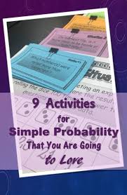 That being said, the information is limited? 9 Activities For Simple Probability You Will Love Simple Probability Probability Math Probability Activities