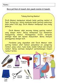 Baca potong rambut dari egipegi di line webtoon. Bahasa Melayu Pekerjaan Tukang Gunting Rambut Worksheet