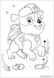 You might also be interested in coloring pages from paw patrol category. Rubble Paw Patrol Disney Coloring Pages Cartoons Coloring Pages Coloring Pages For Kids And Adults
