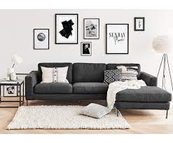 Ecksofa Cucita Eckteil Links In Dunkelgrau Westwingnow Graues Sofa Wohnzimmer Dunkelgraues Sofa Ecksofas