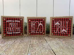 We are the proud manufacturers of solid rustic pine furniture and wood signs with sayings. Dollar Tree Makeover Easy Mini Christmas Signs Burton Avenue