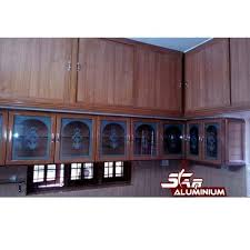 Brown Marine Plywood Designer Kitchen Cabinet Rs 1000 Square Feet Star Aluminium Id 20511130173
