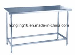 Metal kitchen tables ukg workforce central. 1 6m 2 Tier Stainless Steel Working Table For Kitchen Bakery China Working Table And Workbench Price Made In China Com