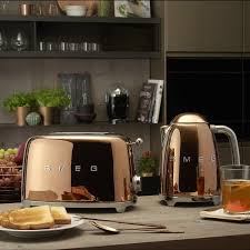 Smeg Rose Gold Toaster And Kettle Smeg Retro Toaster Kettle And Toaster