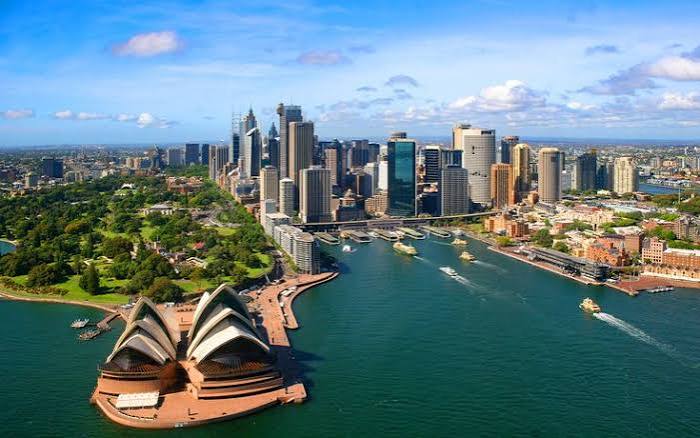 HD wallpaper: Sydney Australia Circular Quay Skyline Downtown Opera House  Wallpaper Hd For Desktop