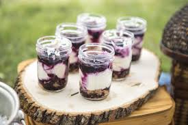 Blueberry Cheesecake Jars