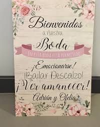 Diferentes materiales, 100 % personalizado y con el envío gratis a la península y baleares. Carteles Y Pizarras De Bienvenida Para Tu Boda Blog De Bodas Originales Para Novias Con Estilo