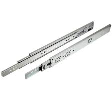 Gliderite 75 Series 14 In Steel Side Mount Soft Close Drawer Slide 1475 1 The Home Depot Soft Close Drawer Slides Drawer Slides Side Mount Drawer Slides