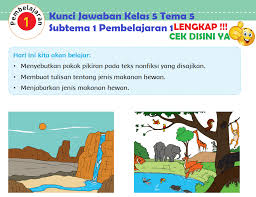 Kunci jawaban buku tematik tema 8 kelas 4 sd subtema 1 pembelajaran 1 halaman 4,5,8,9 dan 10: Lengkap Kunci Jawaban Kelas 5 Tema 5 Subtema 1 Pembelajaran 1 Simple News Kunci Jawaban Lengkap Terbaru