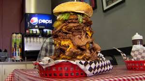 Order food online at grill masters, enschede with tripadvisor: This Clovis Bbq Restaurant S Giant Burger Is A Meat Lover S Dream Come True Abc30 Fresno