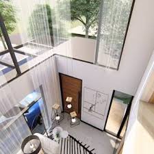 All the living room ideas you'll need from the expert ideal home editorial team. High Ceiling Area At Living Room Structura Architects Modern Living Room Concrete White Homify Minimal Interior Design Minimalism Interior Philippines House Design