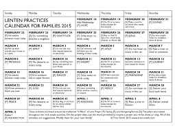 The whole thing fits on just one page, so you can easily print them for an entire classroom! New Printable Lent Calendar Free Printable Calendar Monthly