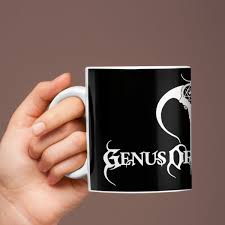 This item dei ceramic mug, 5.5 x 4.25 x 4.0, tan. Genus Ordinis Dei Logo Coffee Mug Symphonic Death Metal Deathcore Merch Metal Merch T Shirts Metal Merchandise T Shirts
